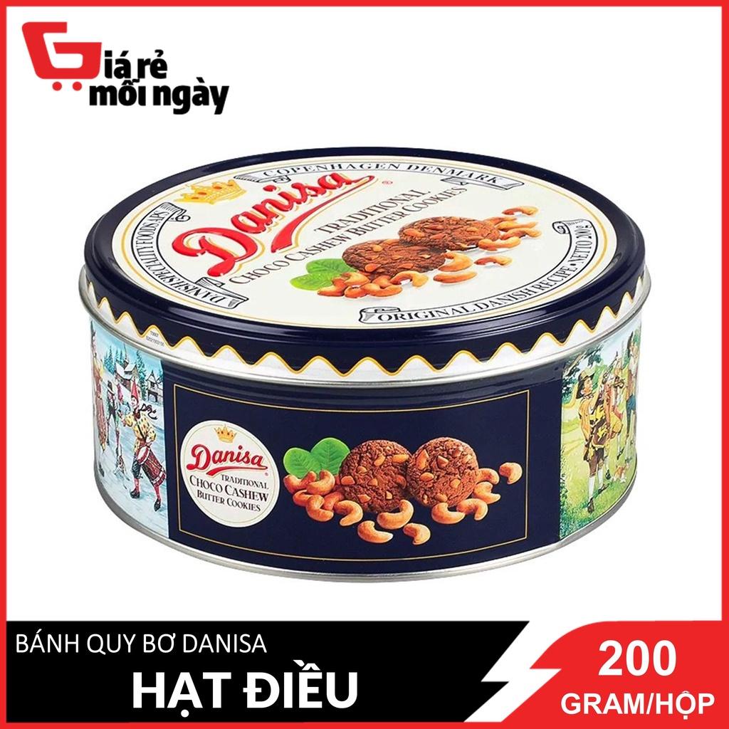 Bánh Quy Bơ Danisa Hạt Điều Hộp 200g