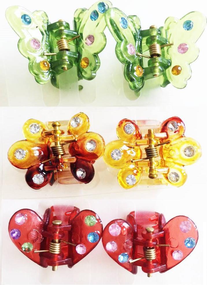 Set 6 Kẹp Tóc Nữ Càng Cua Nhỏ