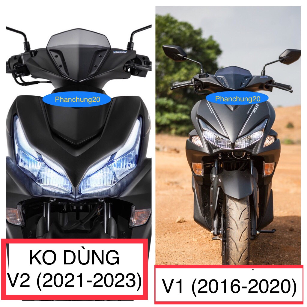 ỐP CHE PÔ DÙNG CHO ĐỜI XE NVX 2017 2018 2019 2020 - V1 CROM