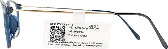Gọng Kính Thời Trang Vigcom VG1618 C3