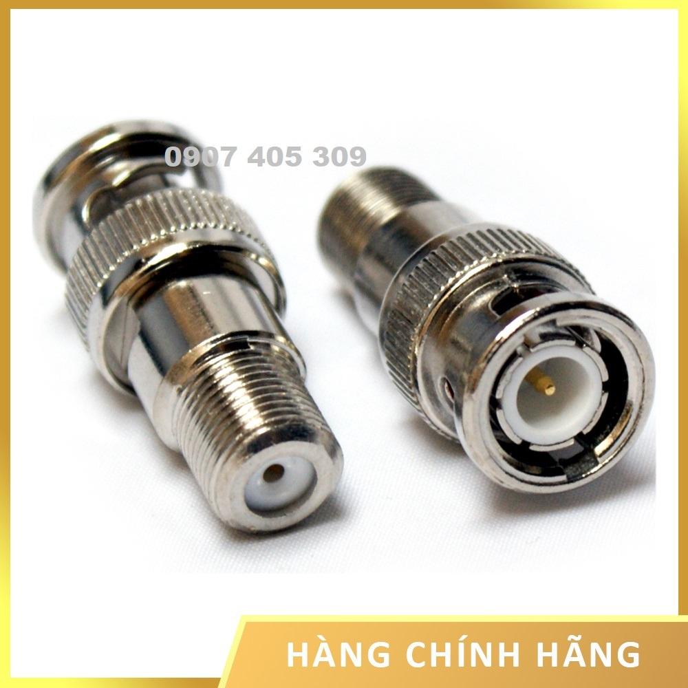 Jack BNC và F5 - Bộ Đầu Nối Tín Hiệu Chuyên Dùng Cho Camera Lõi Đồng, Chịu Nhiệt Và Chống Nhiễu