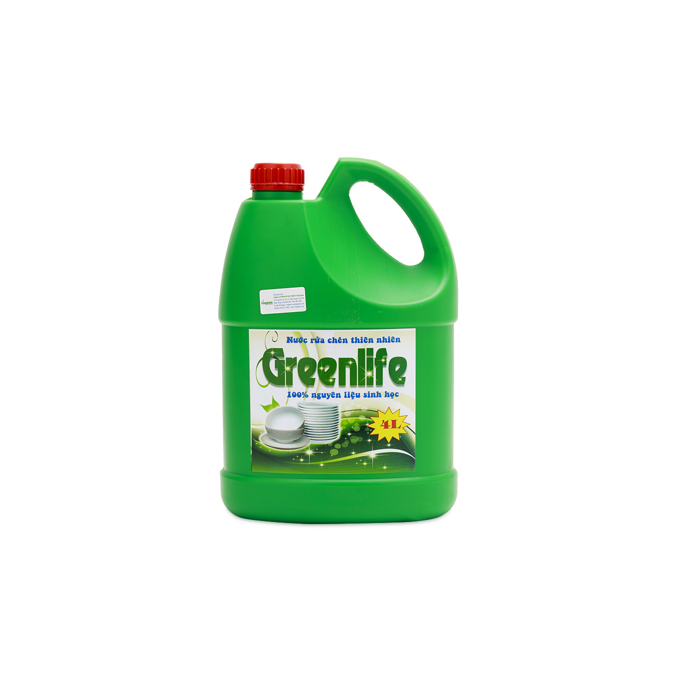 Nước rửa chén sinh học Greenlife 4L