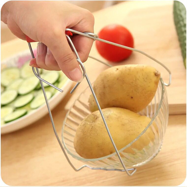 Bộ 2 Dụng Cụ Inox Gắp Bát Đĩa Nóng