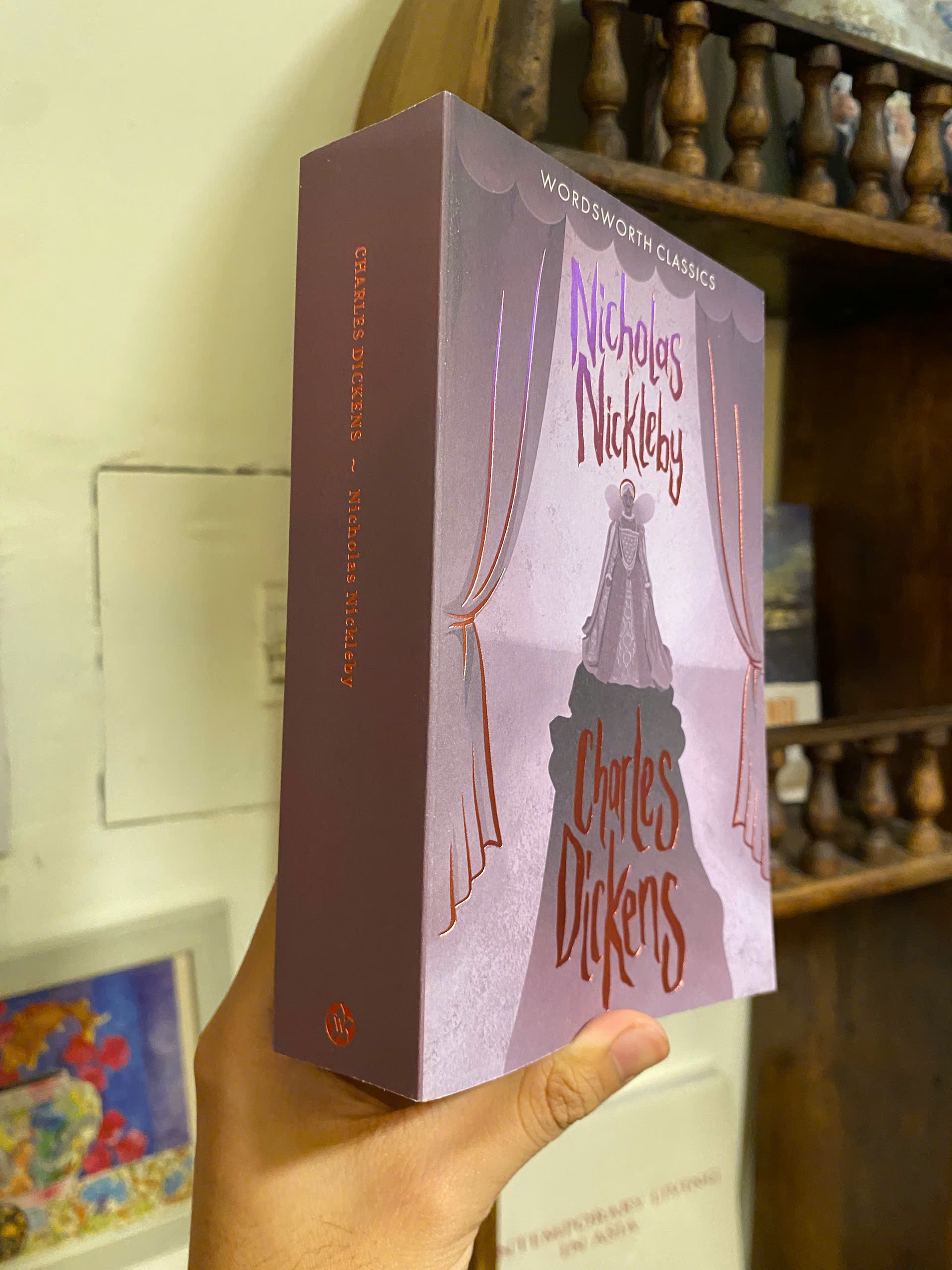 Sách - Nicholas Nickleby (Wordsworth Classics) by Charles Dickens | English Classics Fiction
