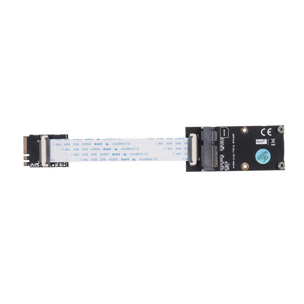 Bộ chuyển đổi bảng mạch cho Card mạng cỡ nửa & cỡ đầy đủ NGFF A + E đến Mini PCI-E