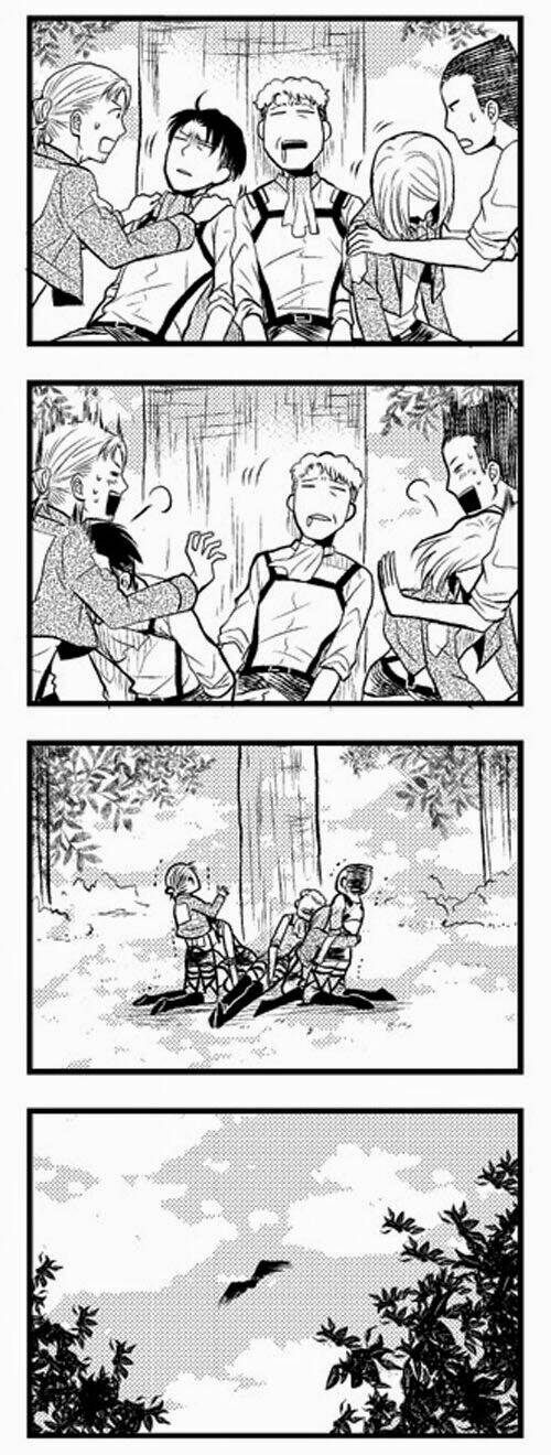 đại chiến titan - những sưu tầm về doujinshi chapter 58 2