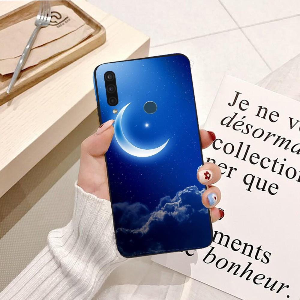 Ốp lưng dành cho điện thoại Vsmart Silicon dẻo hình Trăng Xanh