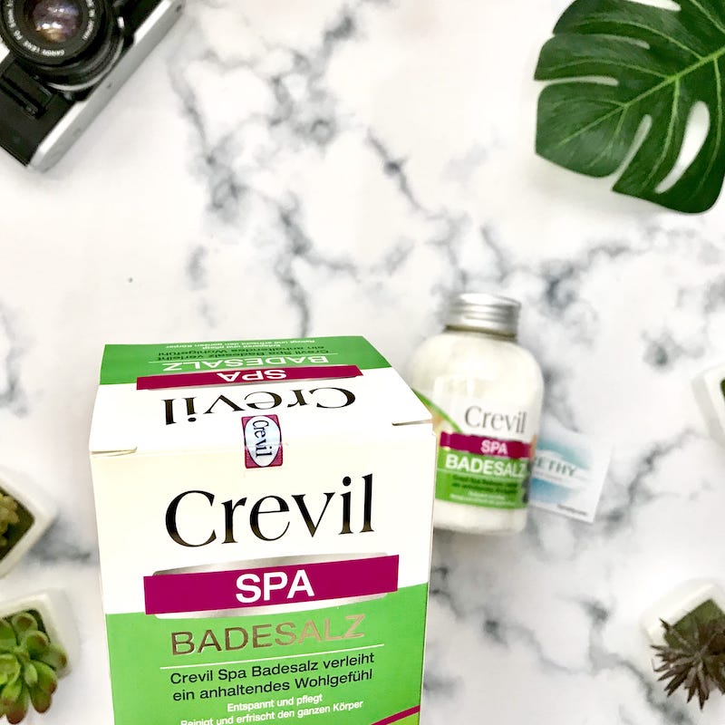 Muối tắm spa thảo dược tẩy tế bào chết Crevil Spa Badesalz của Đức - KBM02