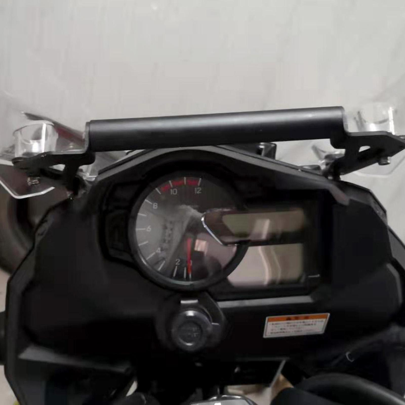 Phone   Bracket Stand for Suzuki 2015-2019 Easy Install Black