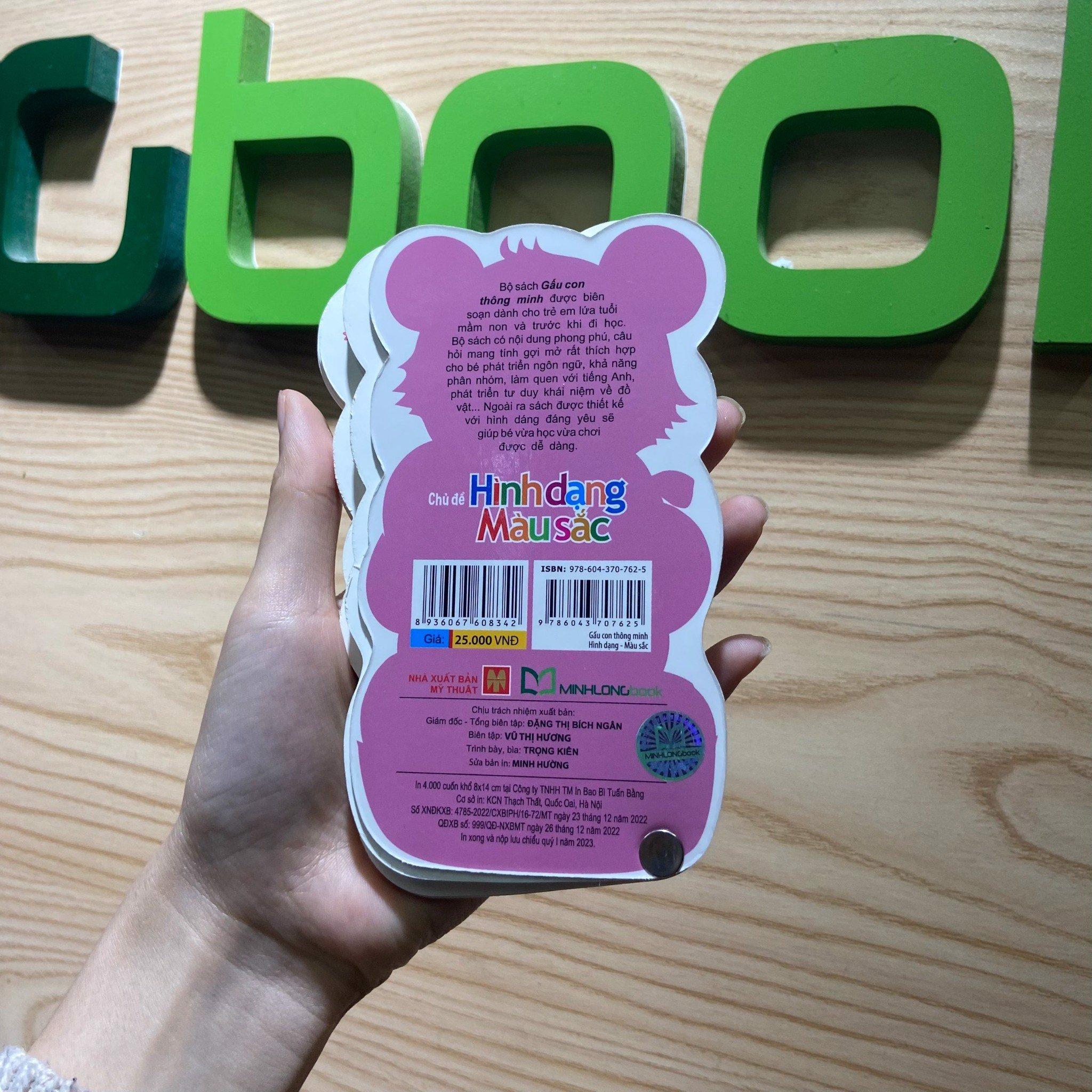 Gấu Con Thông Minh - Dành Cho Tuổi Mầm Non - Hình Dạng Màu Sắc