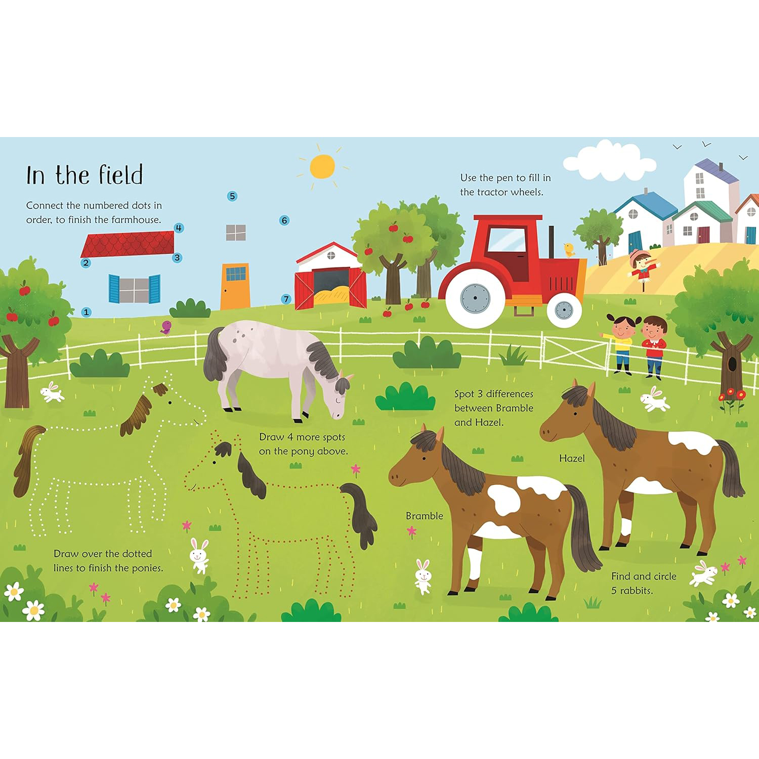 Wipe-Clean Horse and Pony Activities