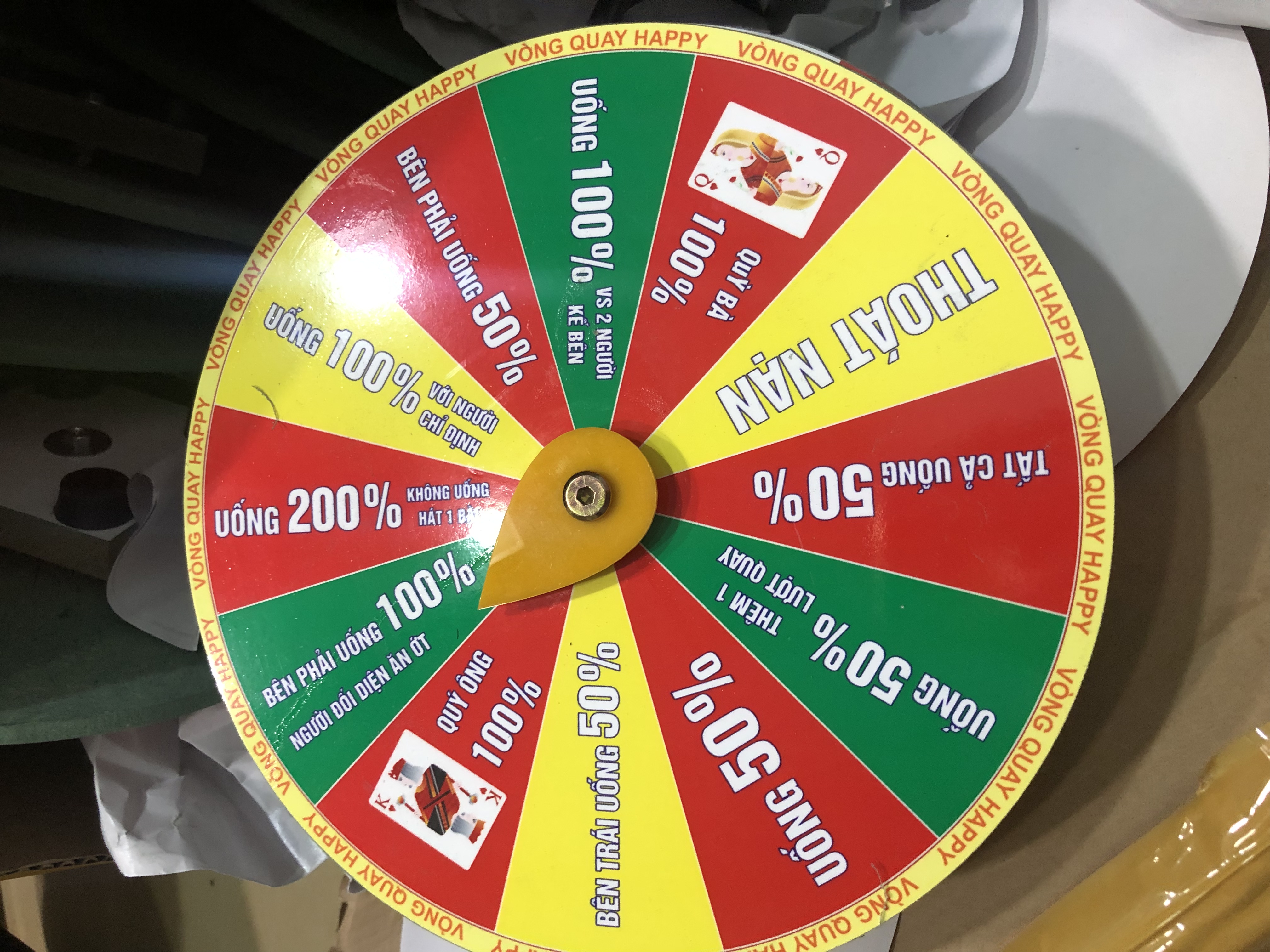 Vòng Quay Ăn Nhậu - Vòng Quay Sát Phạt