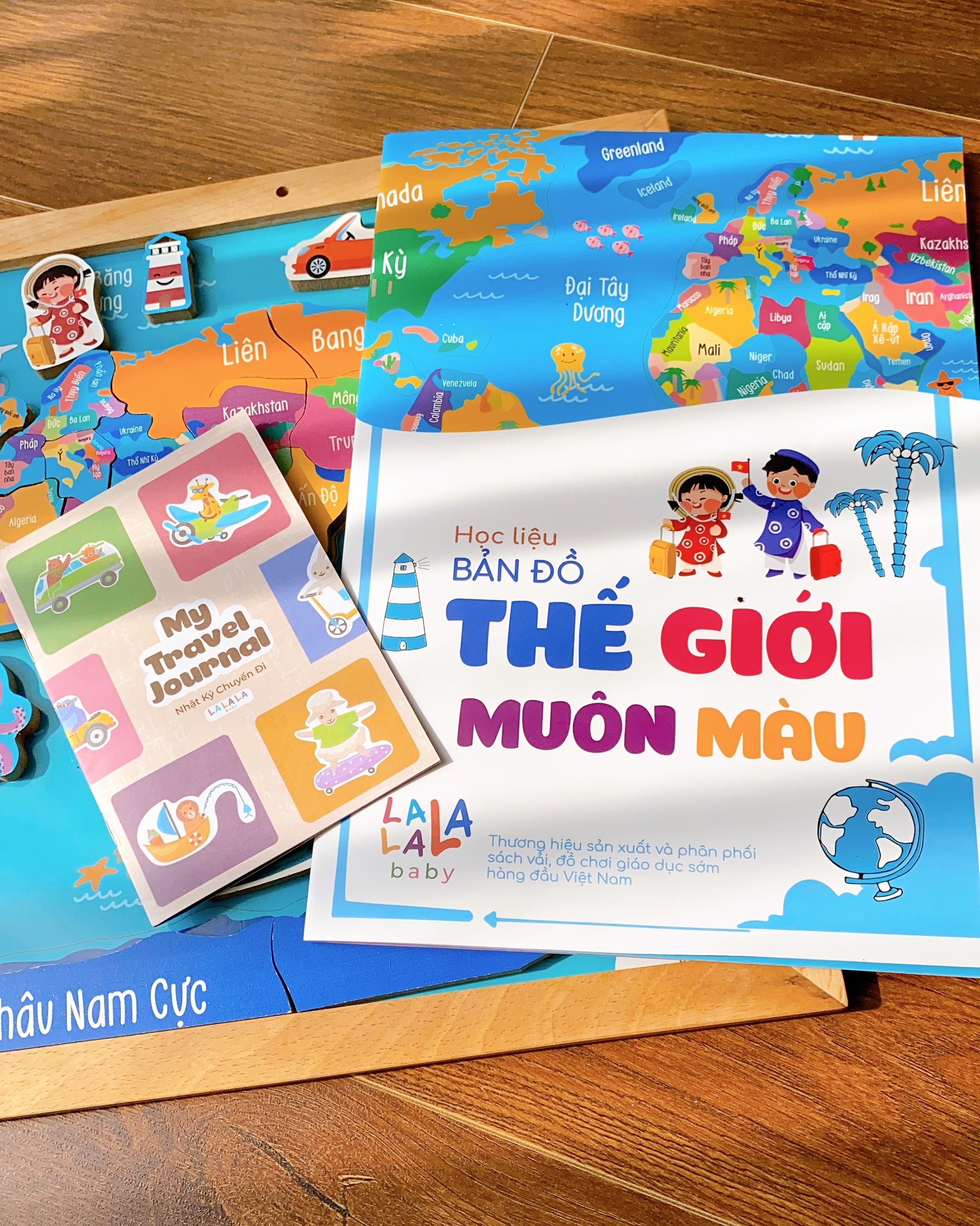 Đồ chơi ghép hình nam châm Bản đồ Việt Nam, Bản đồ TG cho bé từ 3 tuổi giúp bé thông minh hơn