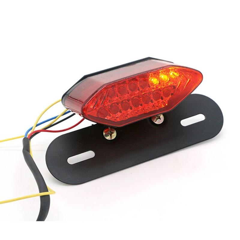 Đèn LED báo tín hiệu gắn đuôi xe Harley Cafe Racer Honda KTM z1000