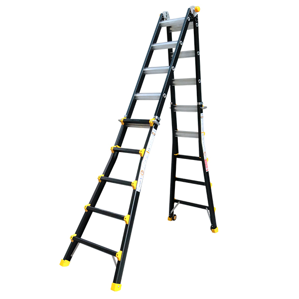 Thang Nhôm Gấp Đa Năng Nikawa NKB-45 - 5.27 mét - Màu Đen