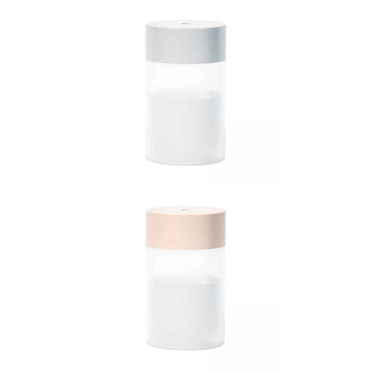 2x 260ml Portable USB Mini Air Humidifier Cool Mist 2 Spray Modes Auto Off