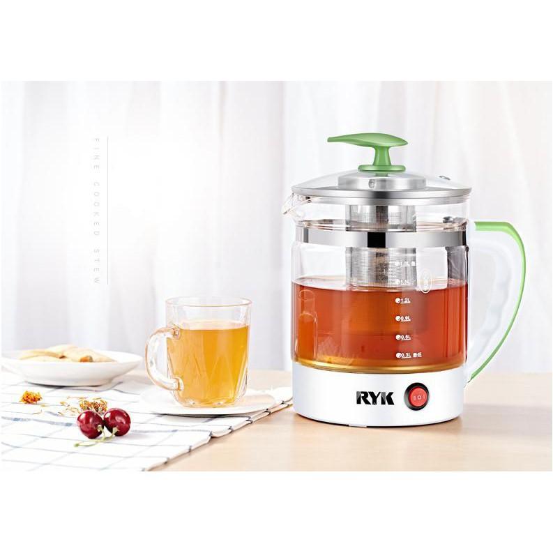 Ấm pha trà bằng hơi nước RYK inox 303 có ngăn lọc trà - Skylife