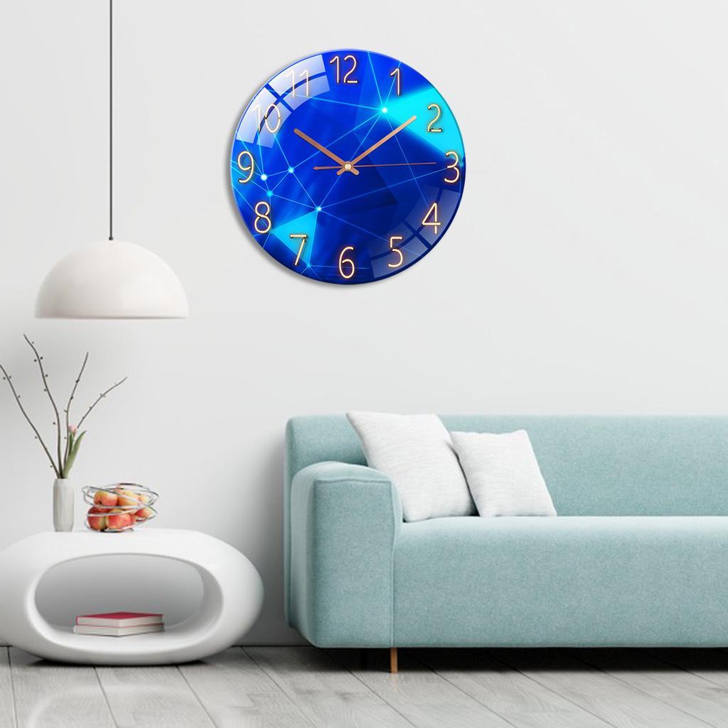 30cm Silent Wall Hanging Clock for Living Room