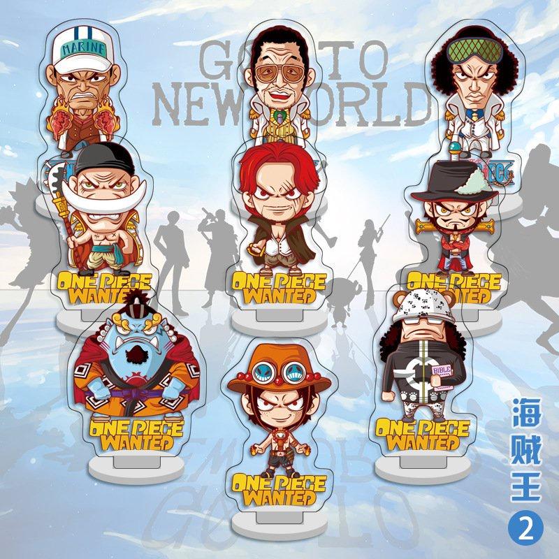 ( 1 cái MINI 20K ) Mô hình standee ONE PIECE mica trong acrylic anime chibi trang trí trưng bày