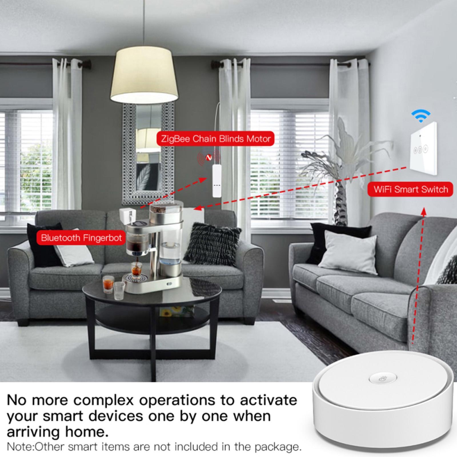 2.4G/WiFi Wireless Multimode Gateway Hub for Zigbee 3.0 for Tuya Smart Life