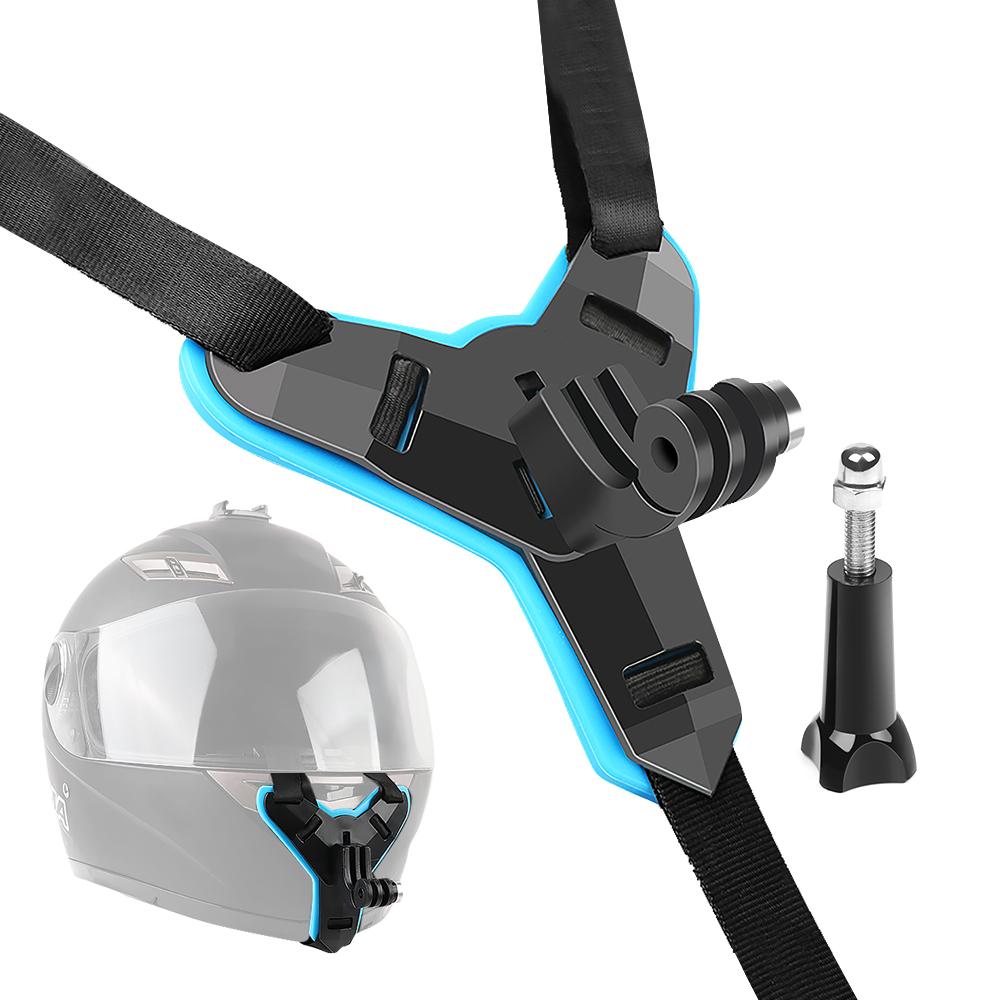 Mũ bảo hiểm full-face Chin Mount Jaw Holder Strap dành cho GoPro Hero 7/6/5/4/3 SJCAM sj5000/6000/7000 DJI Osmo