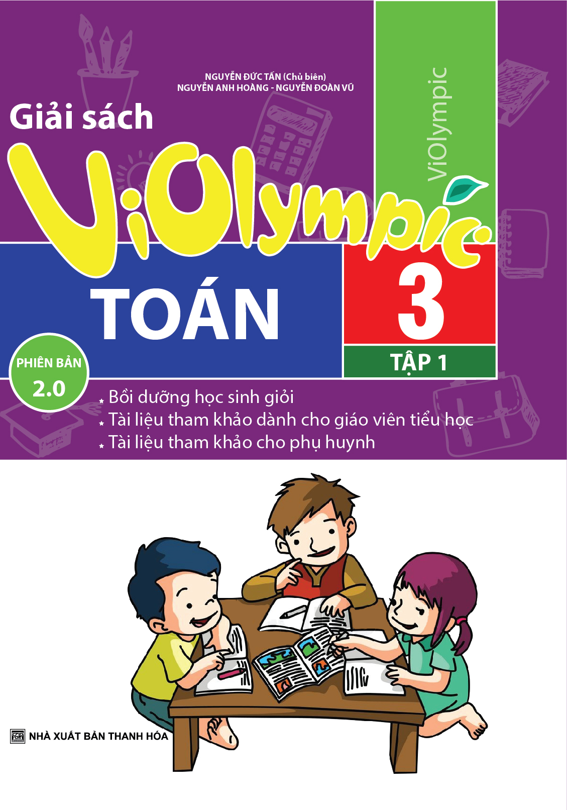 GIẢI SÁCH VIOLYMPIC TOÁN 3 TẬP 1 PHIÊN BẢN 2.0_KV