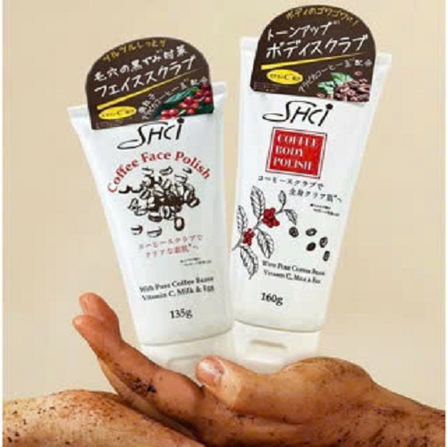 Tẩy Tế Bào Chết Da Mặt Shci Coffee Face Polish Dưỡng Da Trắng Mịn (Tuýp 135G)
