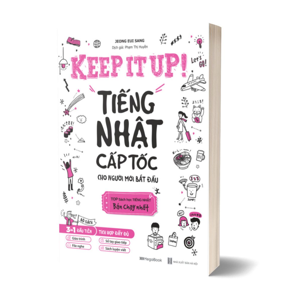 Bộ Sách Keep It Up - Tiếng Nhật Cấp Tốc Cho Người Mới Bắt Đầu