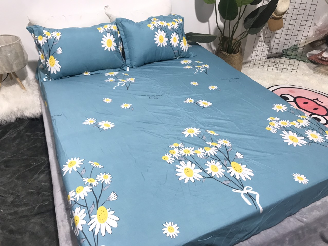 Bộ Ga Gối 3 Món Mẫu CH205