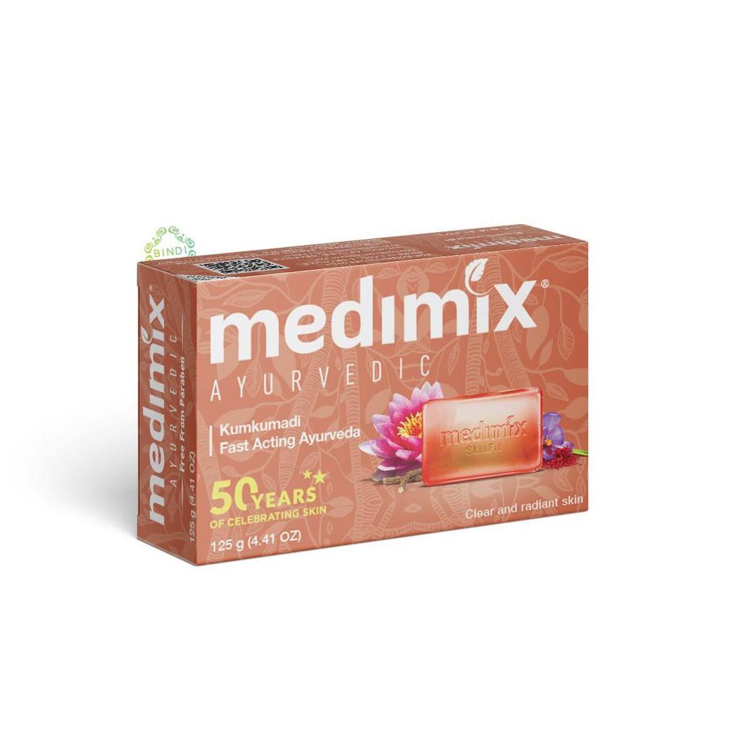 Set 5 Xà phòng Medimix Kumkumadi Nghệ Tây 125g/bánh