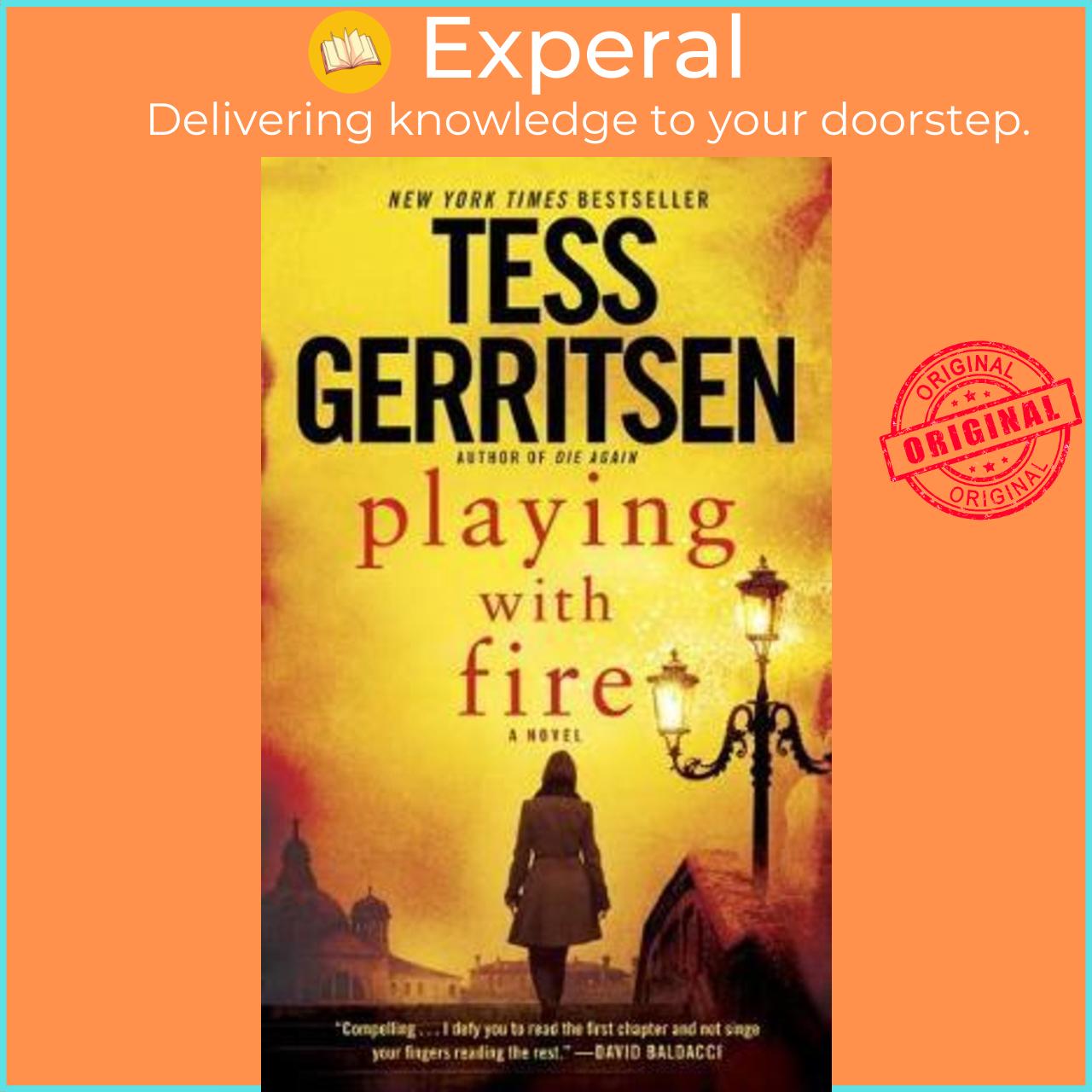 Sách - Playing with Fire : A Novel by Tess Gerritsen (US edition, paperback)