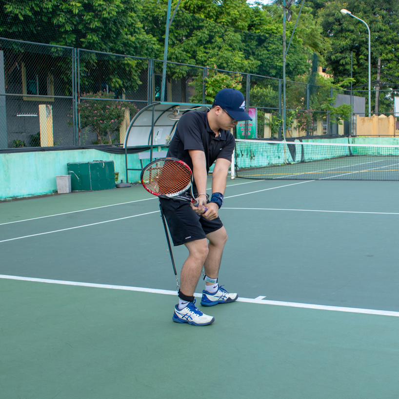 Đai chùng gối tập tennis