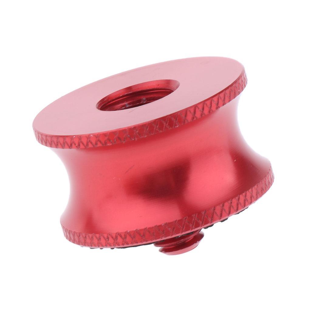 2-4pack 1/4" Male to 3/8" Female Adapter Converter for Tripod Monopod Camera Red