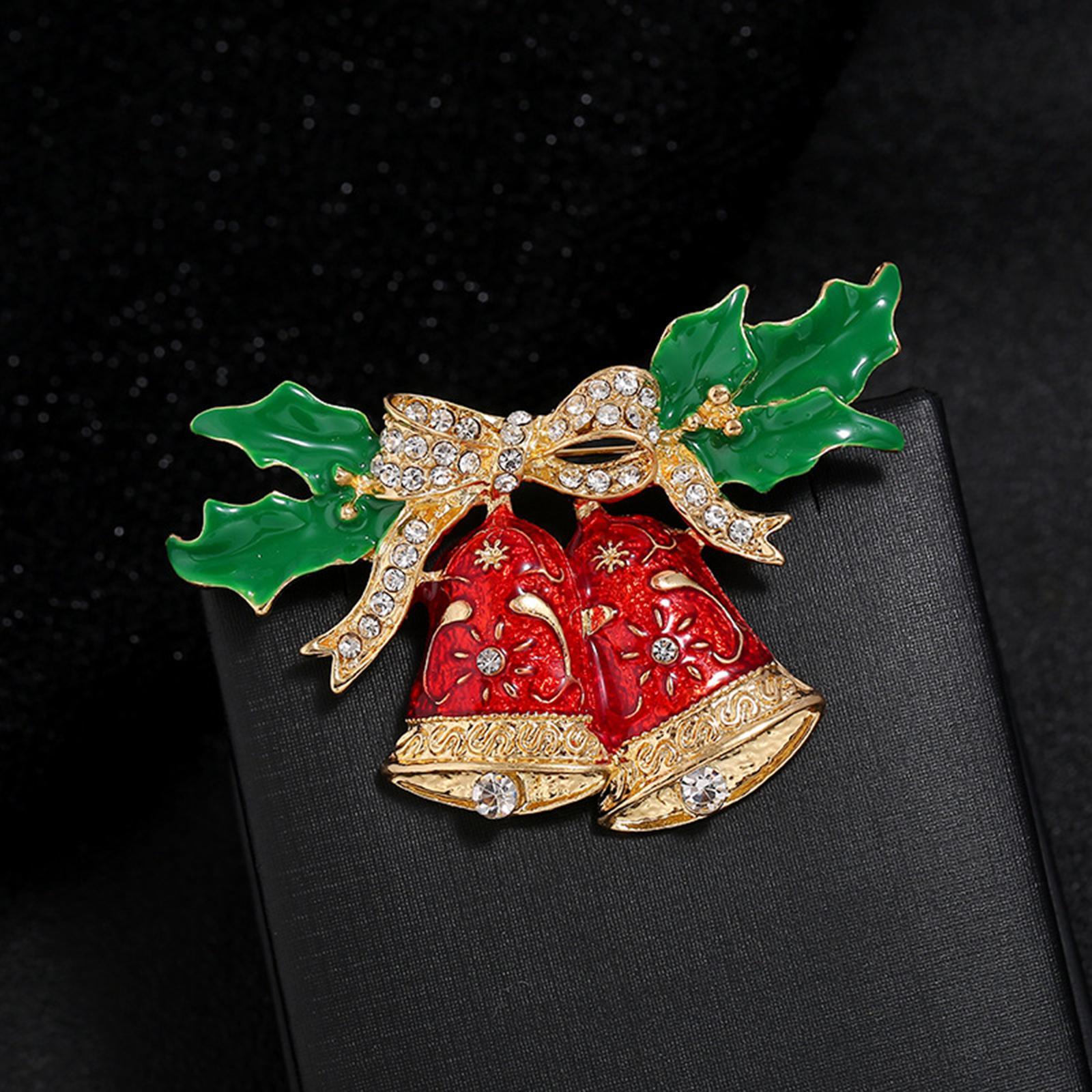 Elegant Christmas Brooch Pins Lapel Brooch for Clothes