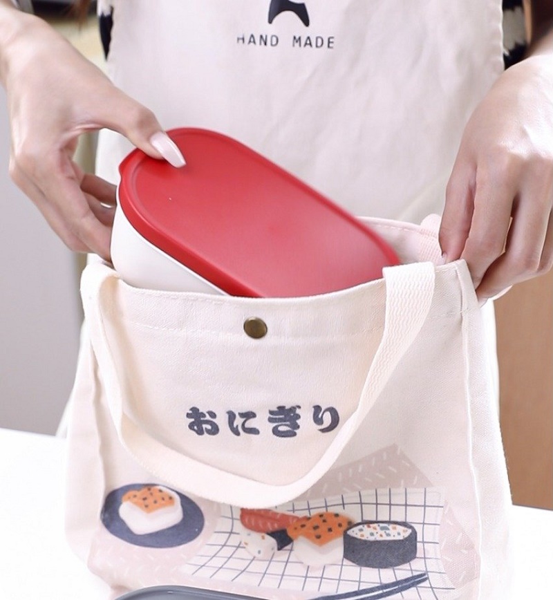 Hộp cơm trưa có vách chia ngăn Nakaya 650m - Hàng Nội Địa Nhật Bản