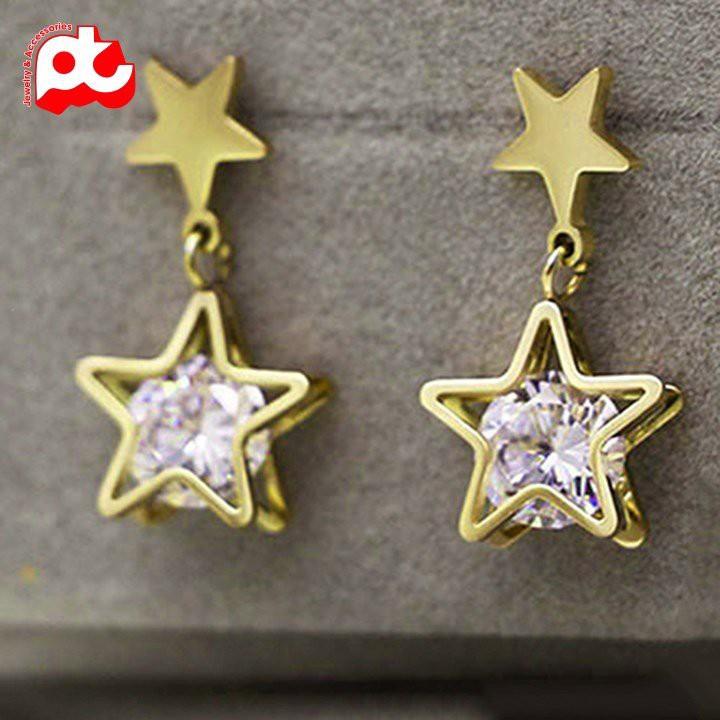 Bông Tai Nữ Đẹp, Cá Tính. Bông Tai Nữ Phong Cách Hàn Quốc