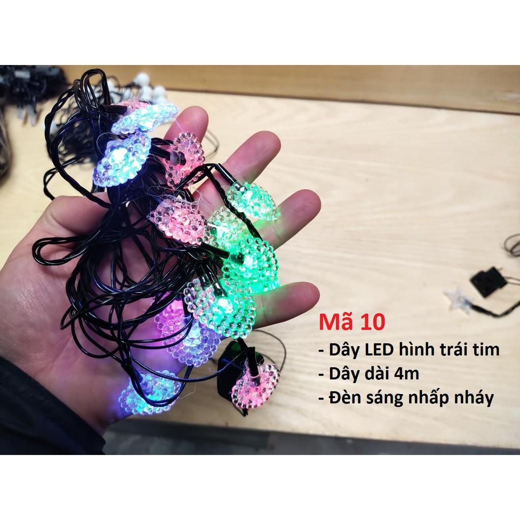 Đèn giáng sinh Noel LED dây trang trí đường, cây cảnh, sân vườn,