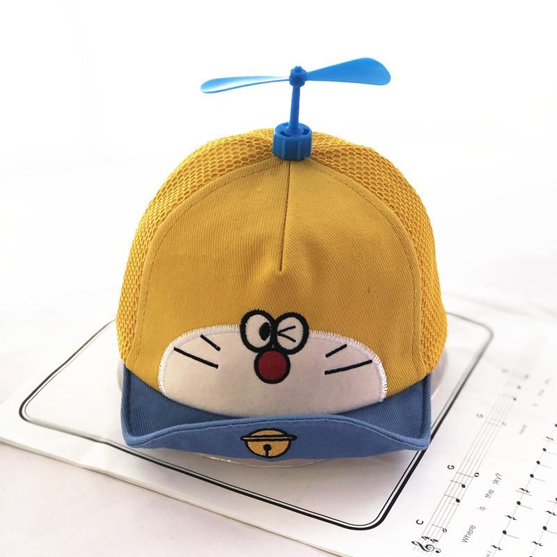 Nón mũ lưỡi chai hình chú doremon cực kute cho bé từ 5 đến 18 tháng