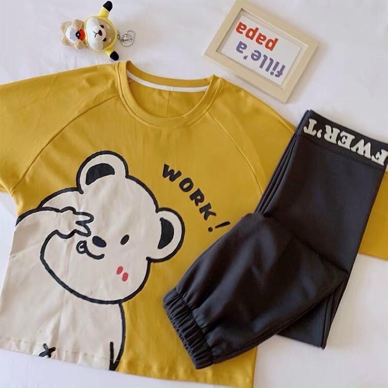 Đồ bộ ngắn tay siêu cute