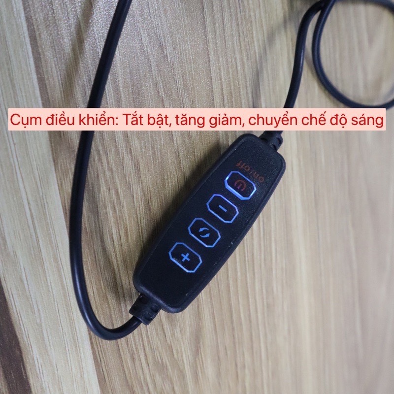 Đèn Livestream Để Bàn siêu bền hỗ trợ ánh sáng quay video, tiktok,livestream