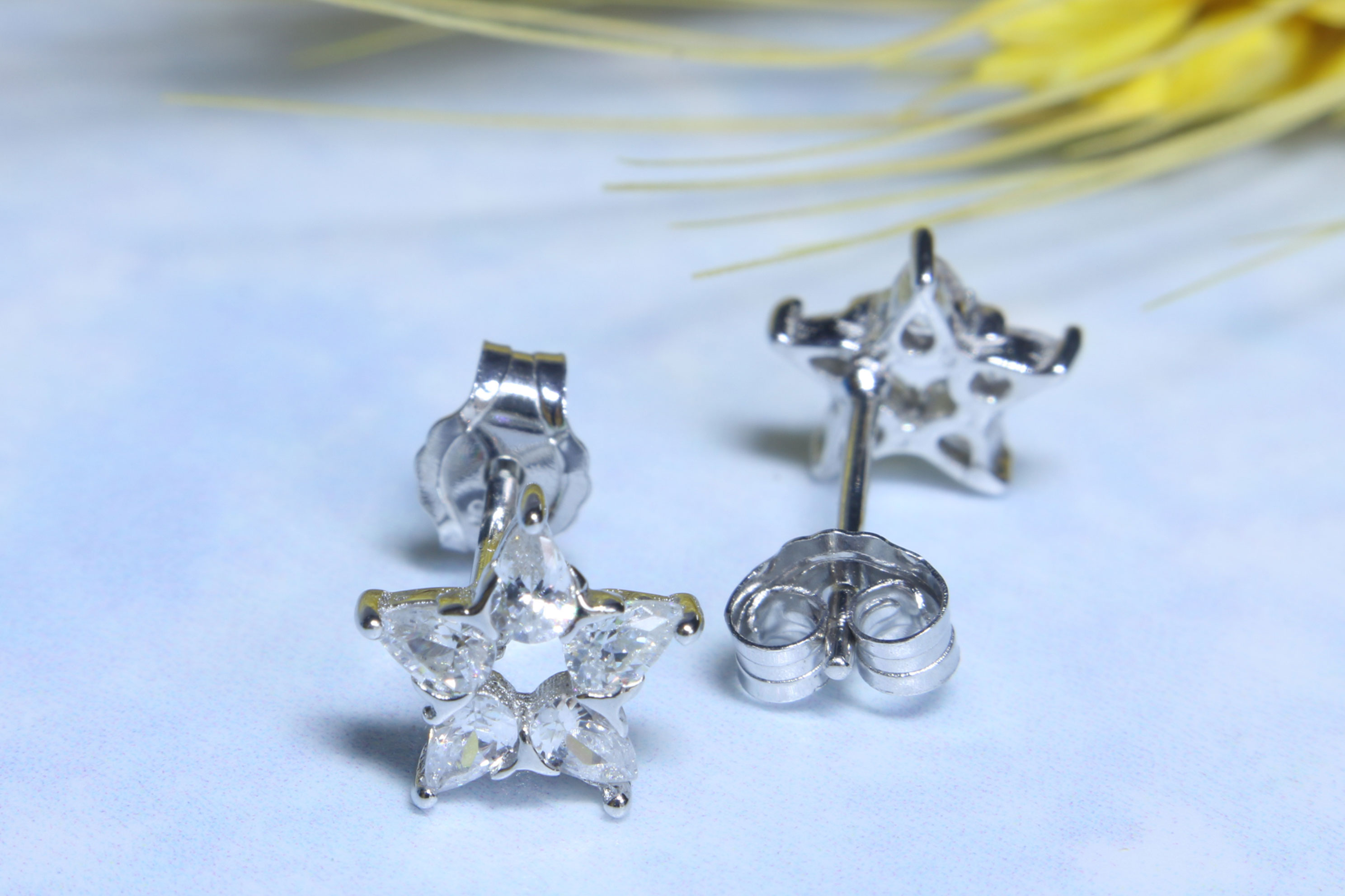 Bông Tai Bạc Nữ Stars love