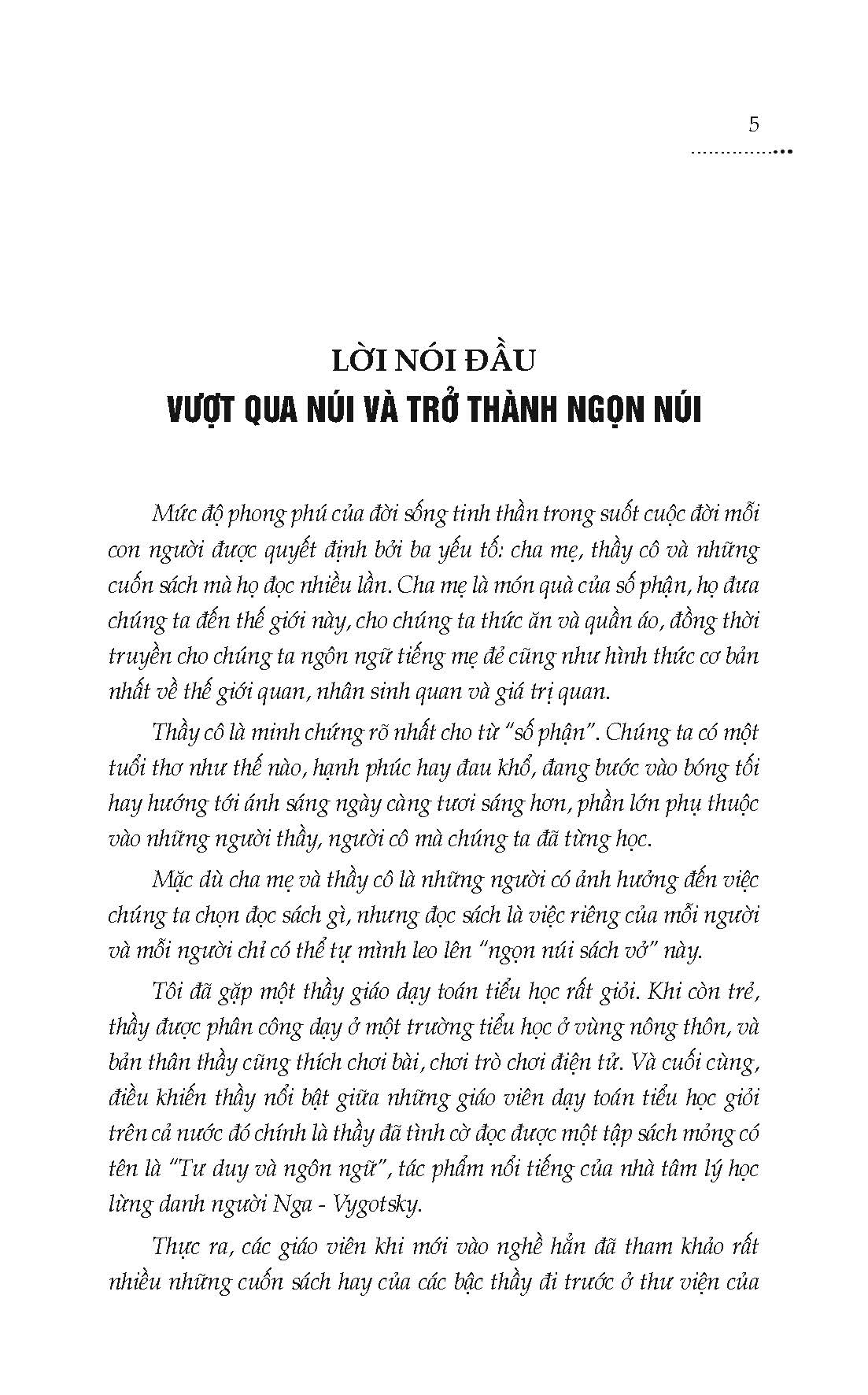 Một Cuốn Sách Hay Giống Như Một Ngọn Núi