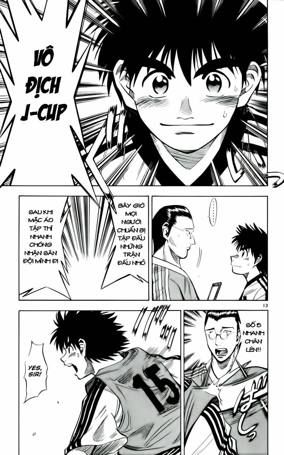 vũ điệu trên sân cỏ - fantasista chapter 34 13