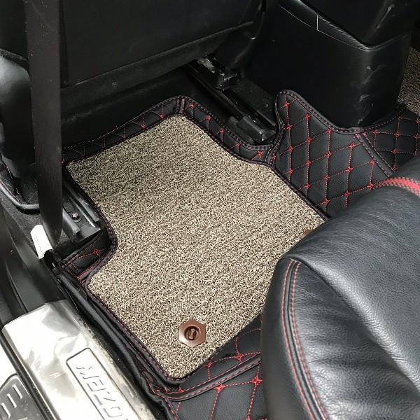 Thảm lót sàn ô tô 6D cao cấp kèm thảm rối chống bẩn dành cho xe Mazda 6