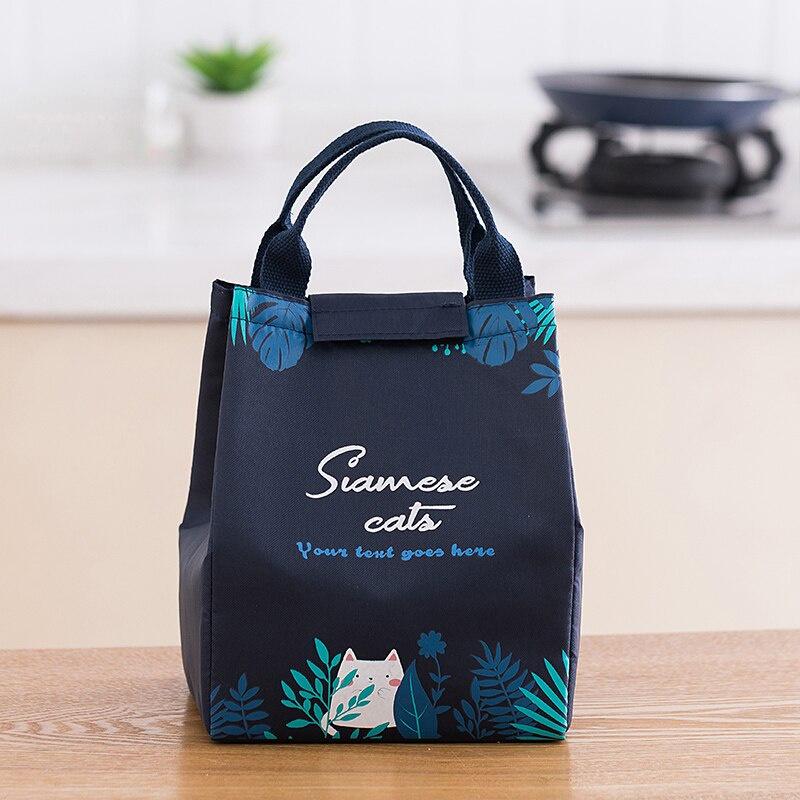 Portable Lunch Bag 2021 New Thermal Insulated Lunch Box Tote Cooler Bag Bento Pouch Lunch Container Food Storage Bags Handbag