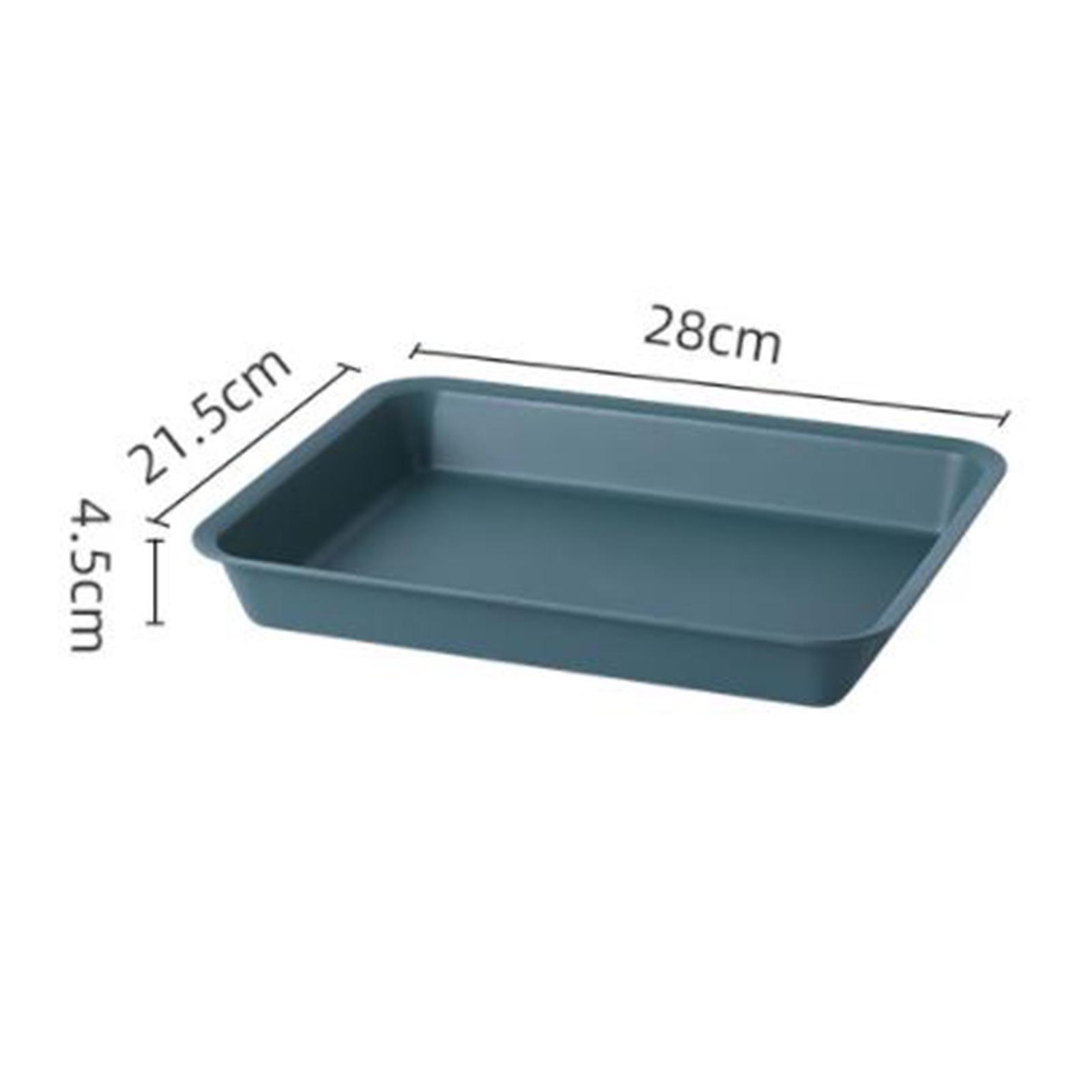 Kitchen Dinner Tray  Reusable for Home Parties Dessert Green