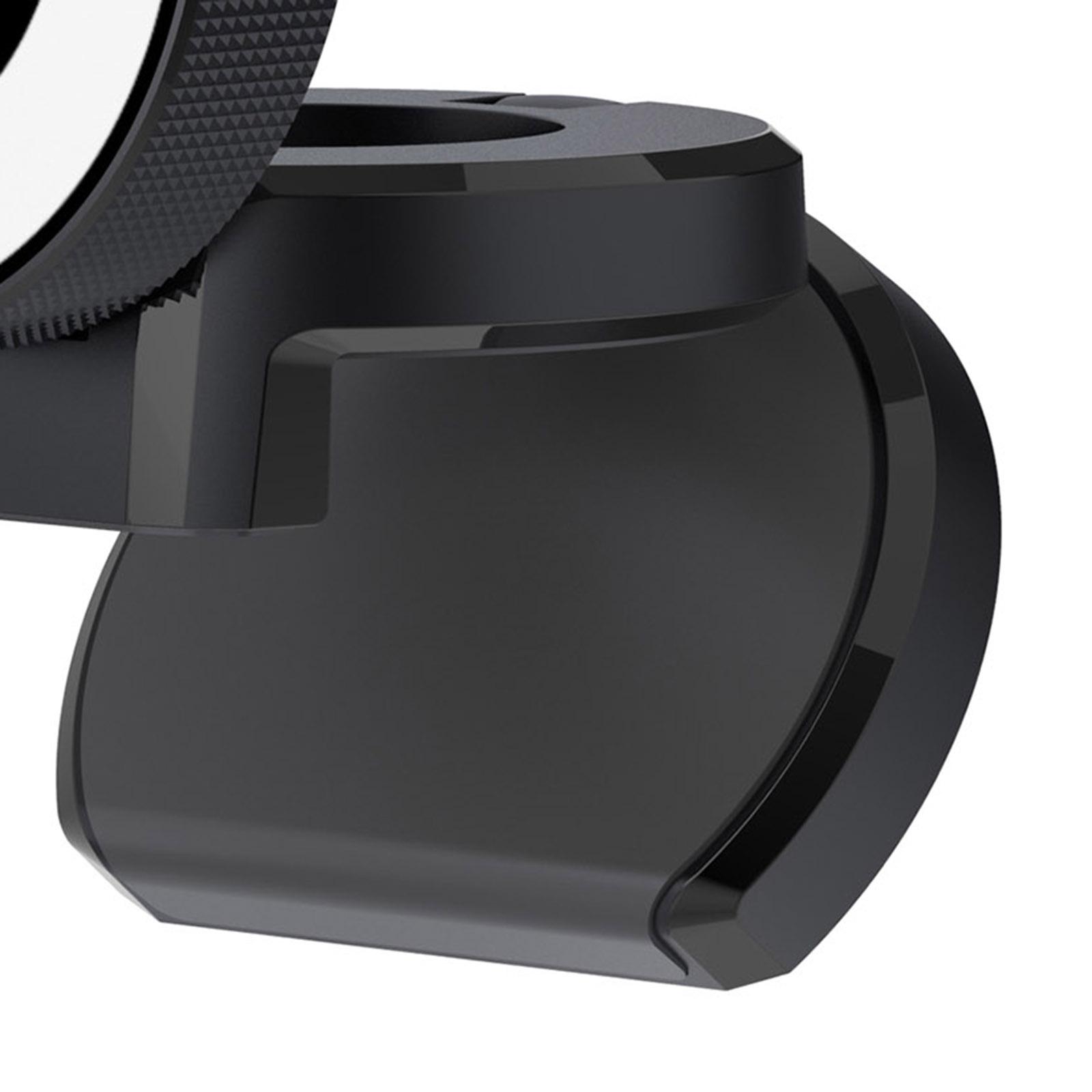 1080P Webcam with Light Face Camera Auto Focus Built-in Plug And Play Microphone with Computer Mount Clip
