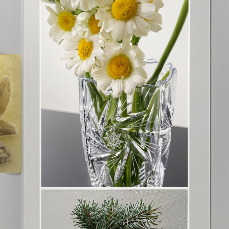 Lọ Hoa Pha Lê Crystalite Bohemia Bom Xoáy 30.5cm
