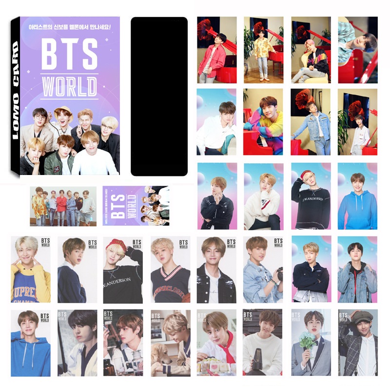 Lomo card BTS WORLD