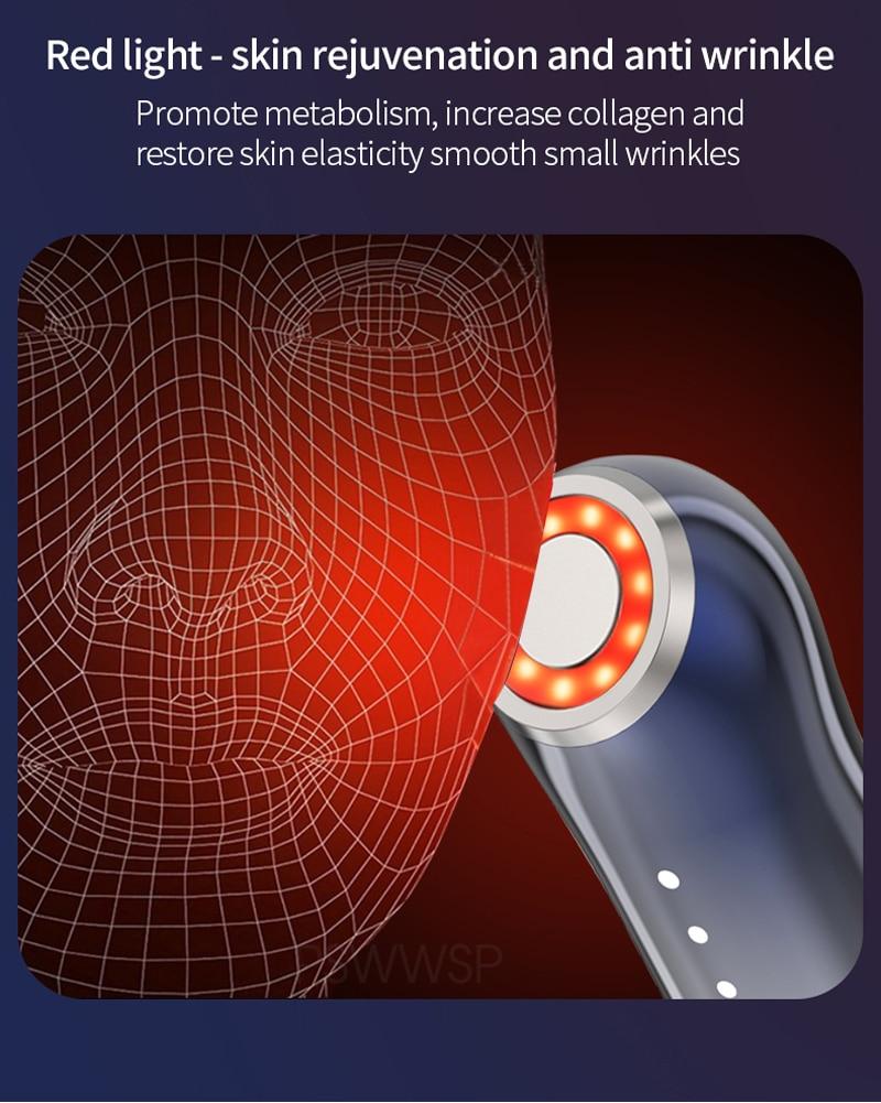 Dụng Cụ Massage Nâng Cơ Mặt Làm Trẻ Hóa Da Bloom 5 Electrode' Tech Japan - 15 phút mỗi ngày sẽ hiệu quả - Riki Shop